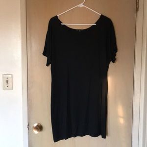 GAP Black T-shirt Dress